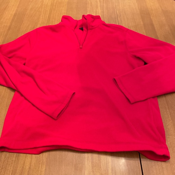 Lands' End Other - Lands End Men's Red Half-Zip Sweater